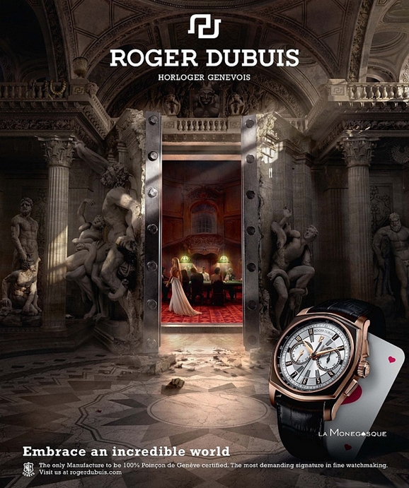 不可思议的神奇世界：Roger Dubuis罗杰杜彼最新四则宣传广告